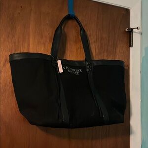 Victoria's Secret Black Tote Bag
